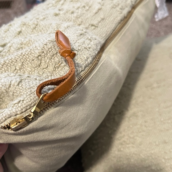 Textured Green Throw Pillows - Devi Designs - Picture 3 of 3